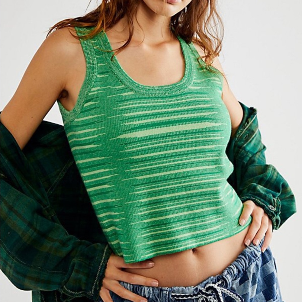 Free People Find Me Now Maia Knit Tank